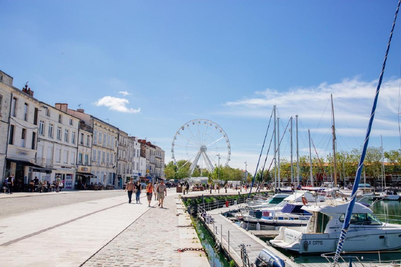 Charmant Cocon Iode Cosy Equipe, Baigne De Lumiere, Situe Au Coeur De La Rochelle A 1Min A Pied Du Marche Central Avec Tv Et Wifi Buitenkant foto